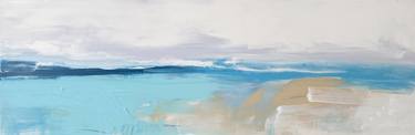 Original Abstract Beach Paintings by Kathleen Rhee