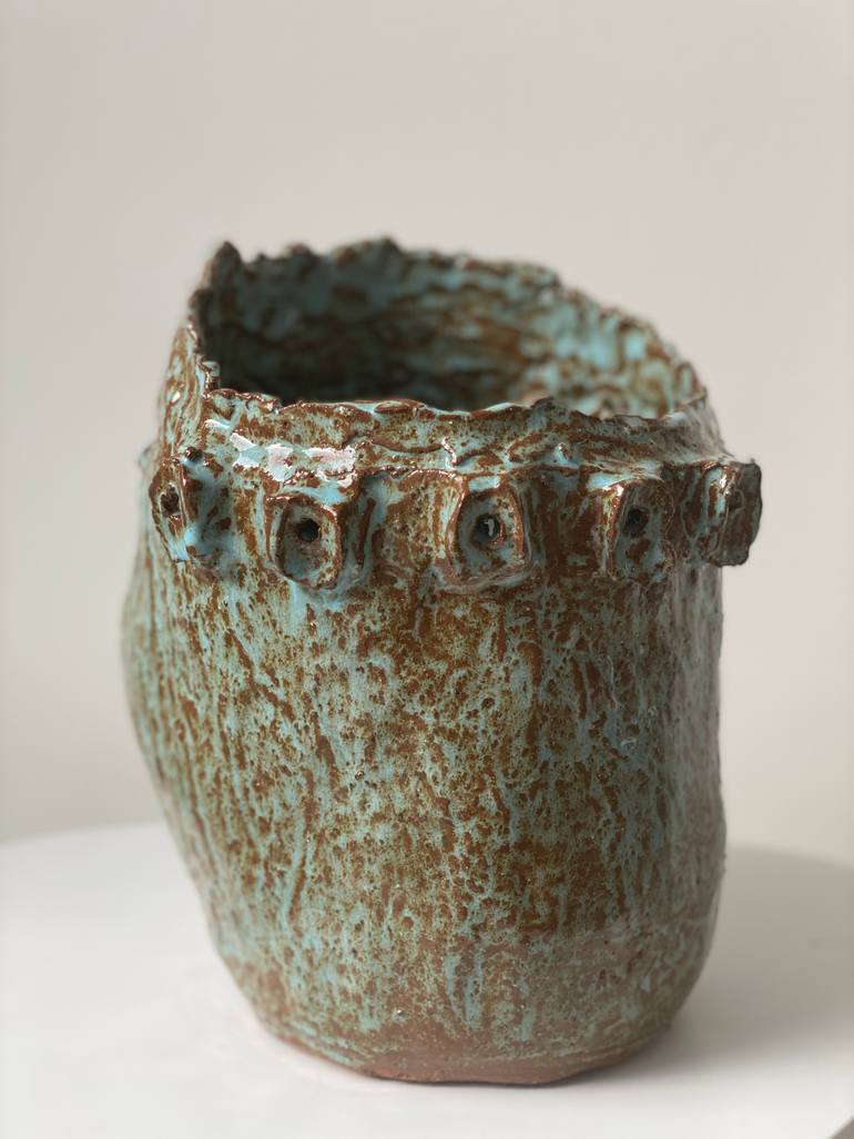 Original Abstract People Sculpture by Kathleen Rhee