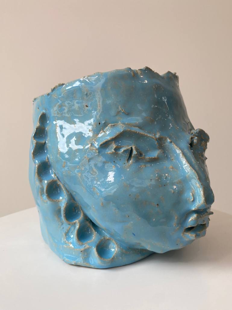 Original Abstract People Sculpture by Kathleen Rhee