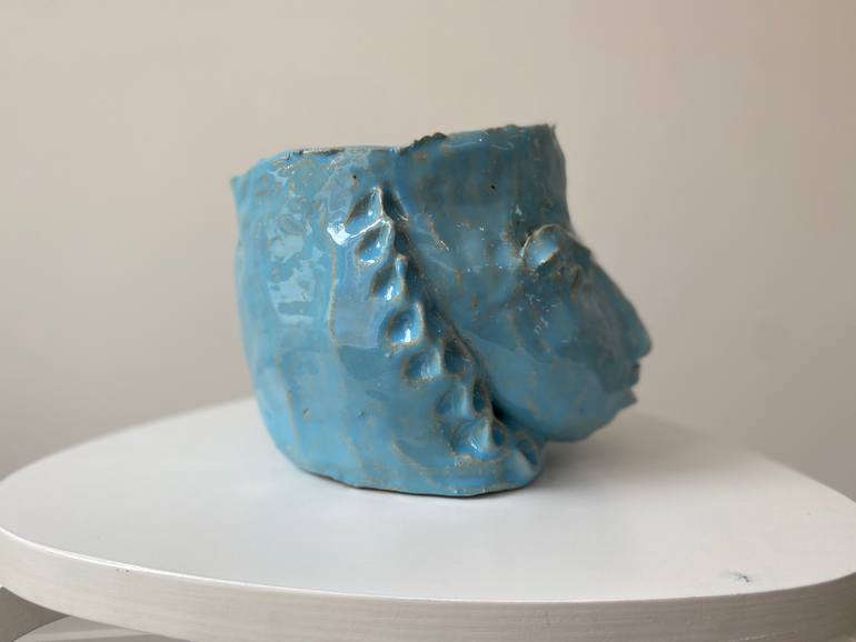 Original Abstract People Sculpture by Kathleen Rhee