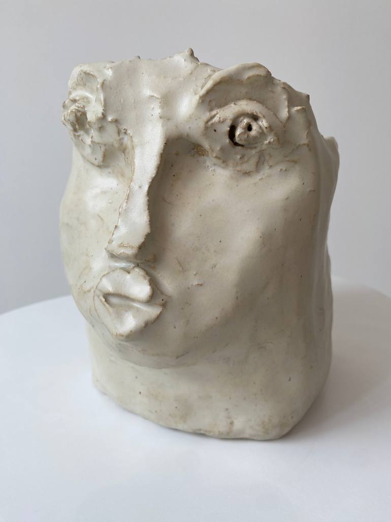 Original Abstract People Sculpture by Kathleen Rhee