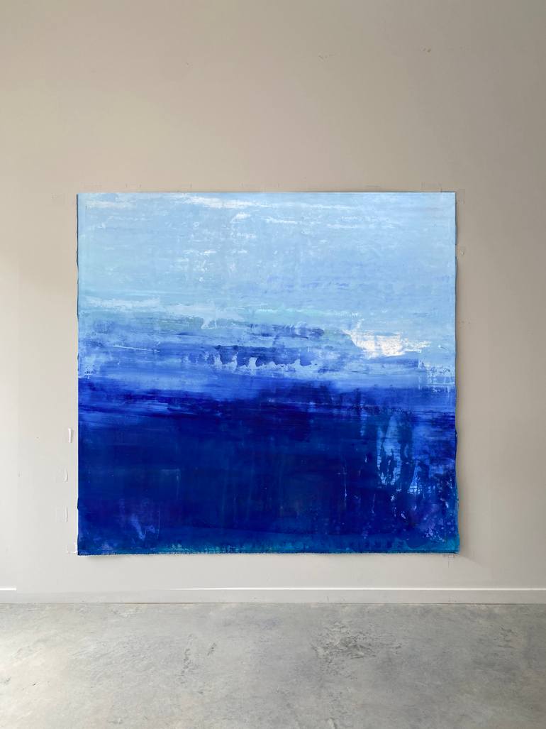 Original Abstract Expressionism Abstract Painting by Kathleen Rhee