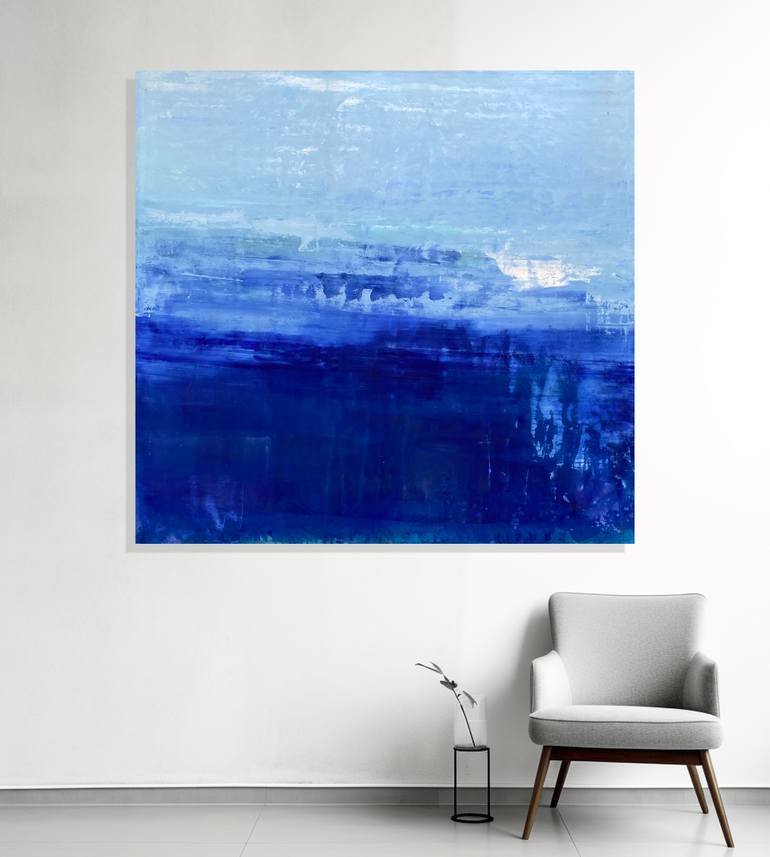 Original Abstract Expressionism Abstract Painting by Kathleen Rhee