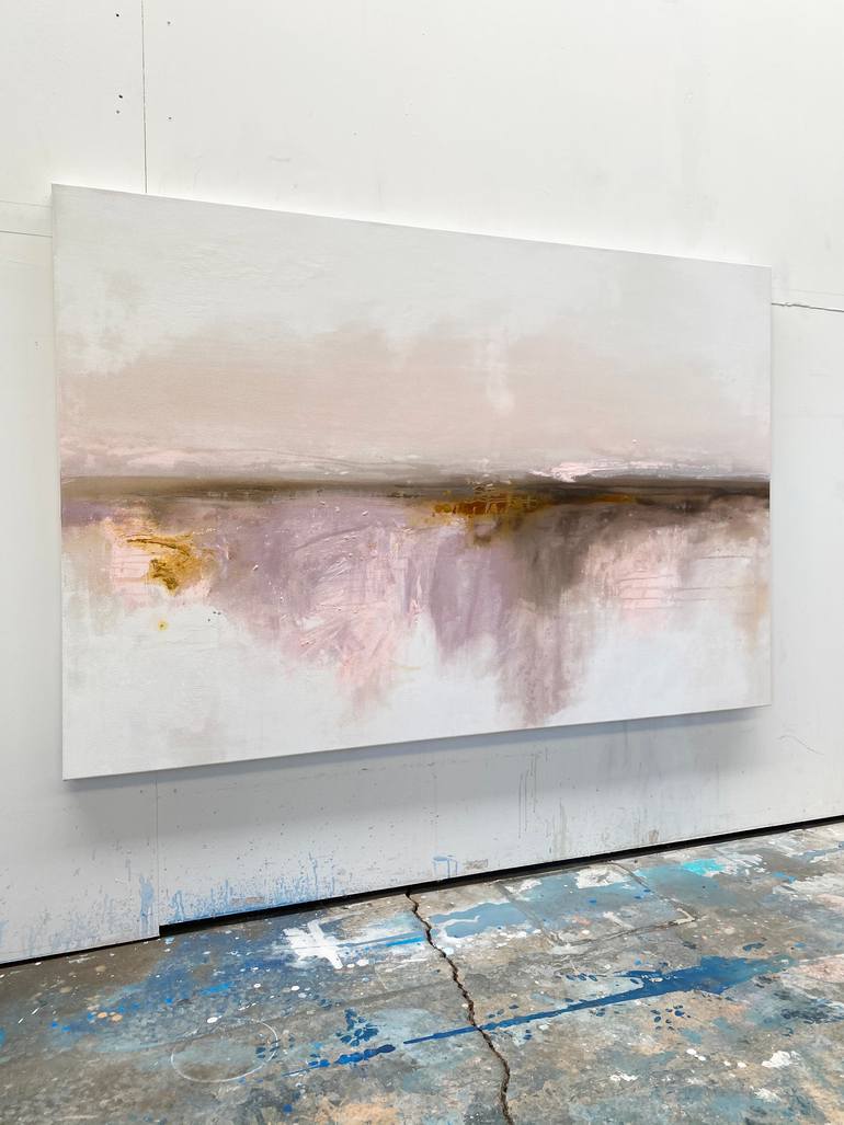 Original Abstract Expressionism Abstract Painting by Kathleen Rhee