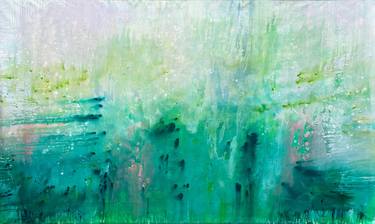 Original Abstract Expressionism Abstract Paintings by Kathleen Rhee