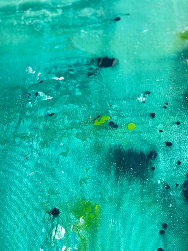 Original Abstract Expressionism Abstract Painting by Kathleen Rhee