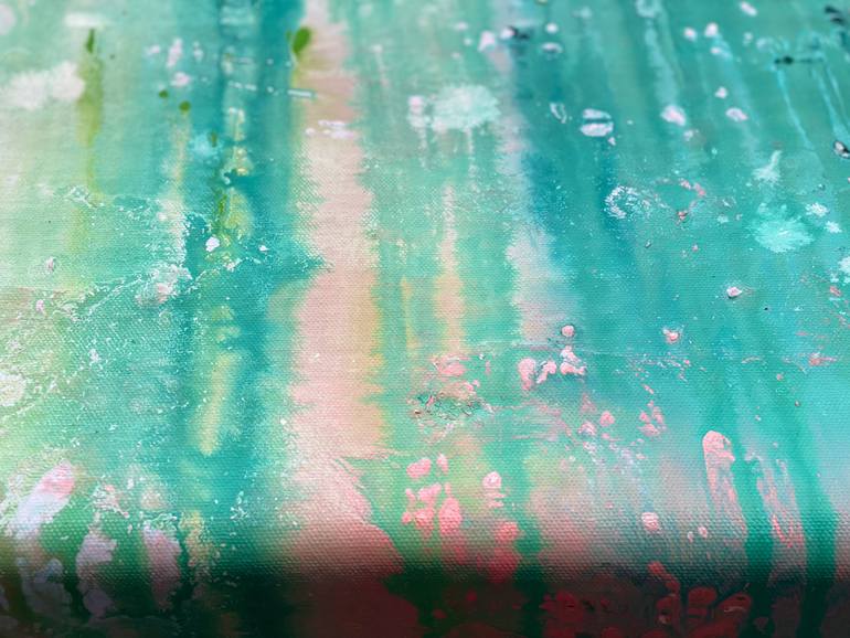Original Abstract Expressionism Abstract Painting by Kathleen Rhee