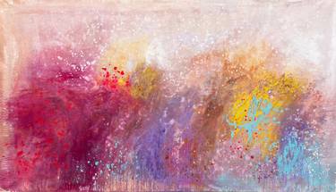 Original Abstract Expressionism Abstract Paintings by Kathleen Rhee