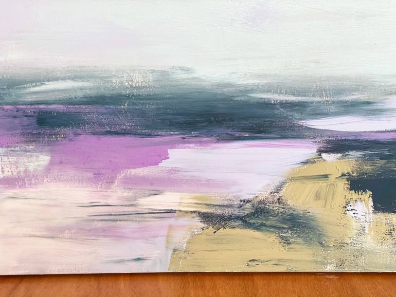 Original Abstract Expressionism Abstract Painting by Kathleen Rhee