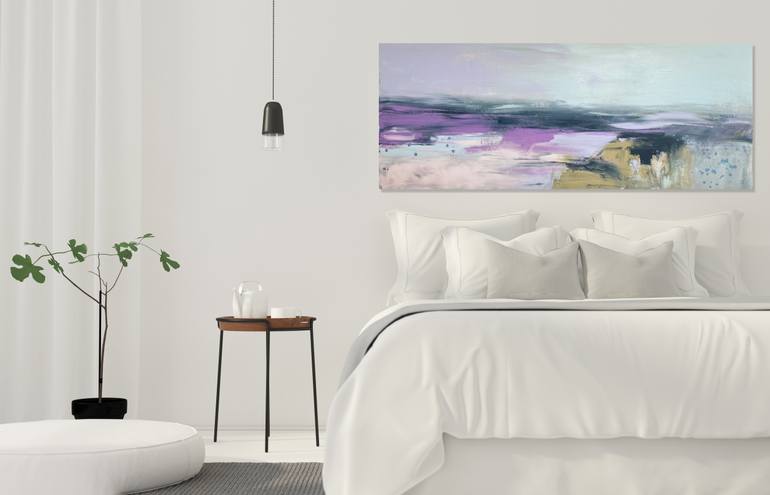 Original Abstract Expressionism Abstract Painting by Kathleen Rhee