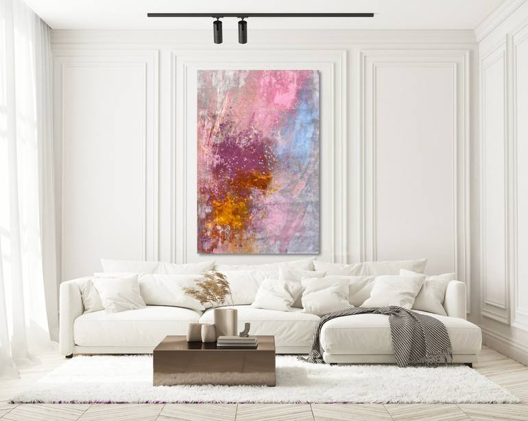 Original Abstract Expressionism Abstract Painting by Kathleen Rhee