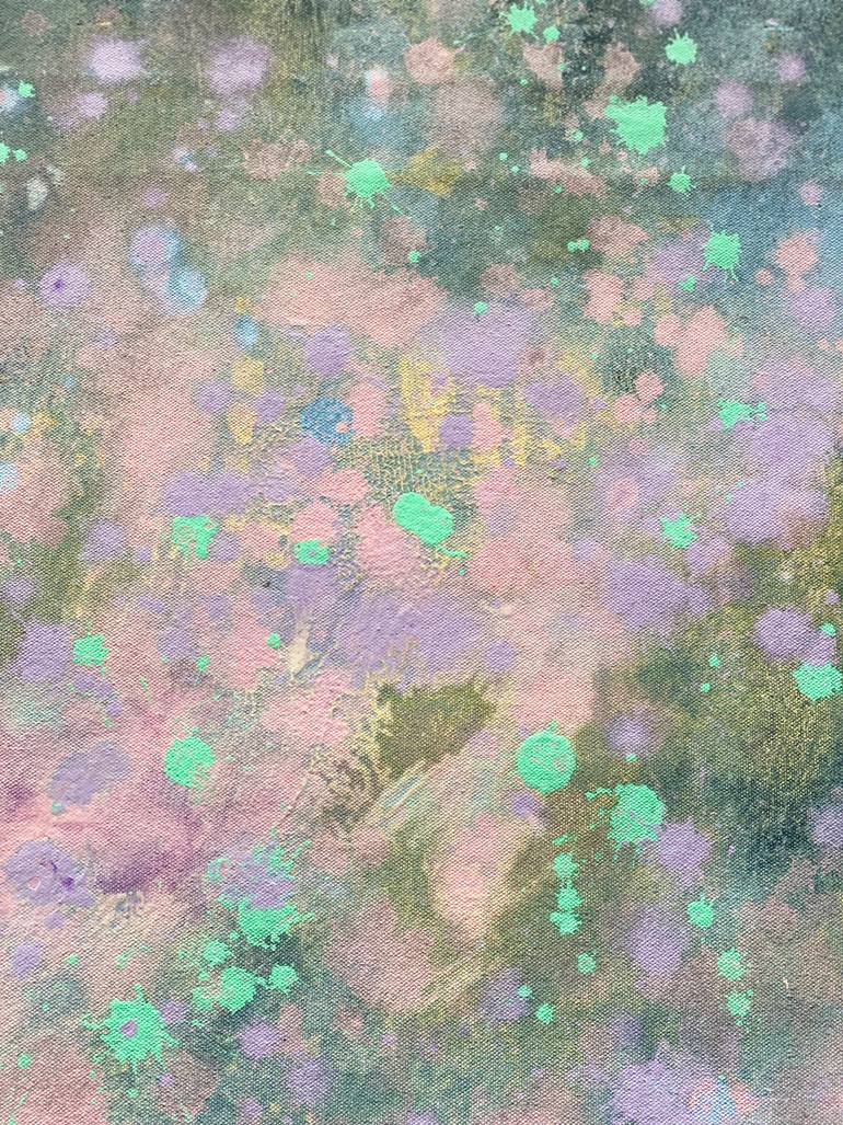 Original Abstract Expressionism Abstract Painting by Kathleen Rhee