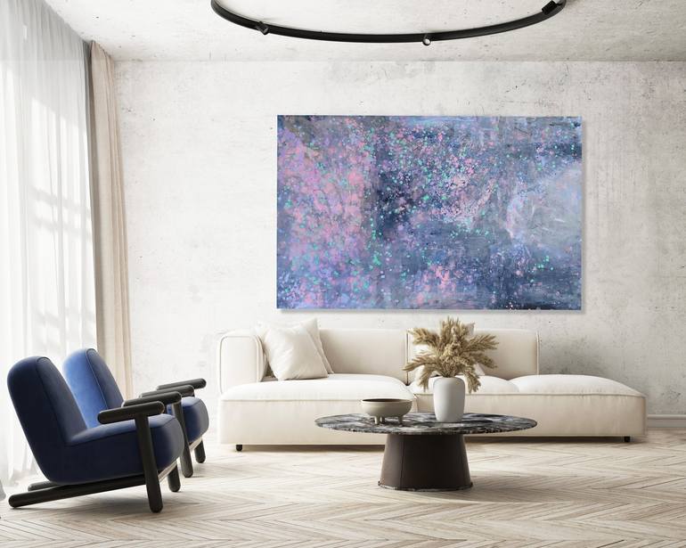 Original Abstract Expressionism Abstract Painting by Kathleen Rhee