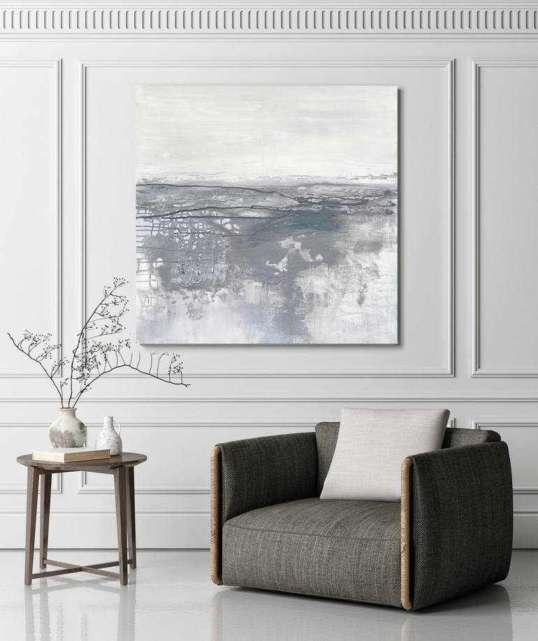 Original Abstract Landscape Painting by Kathleen Rhee