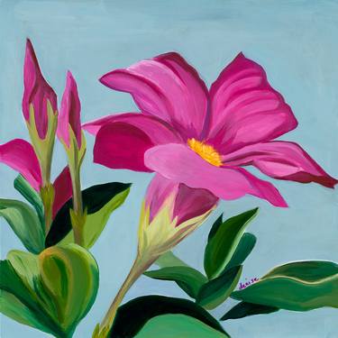 Original Modern Floral Paintings by Denise Joy Chasin