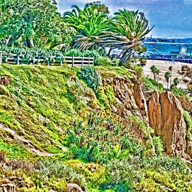 Pacific Palisades Cliffhanger Photo Realism - Limited Edition of 1 thumb