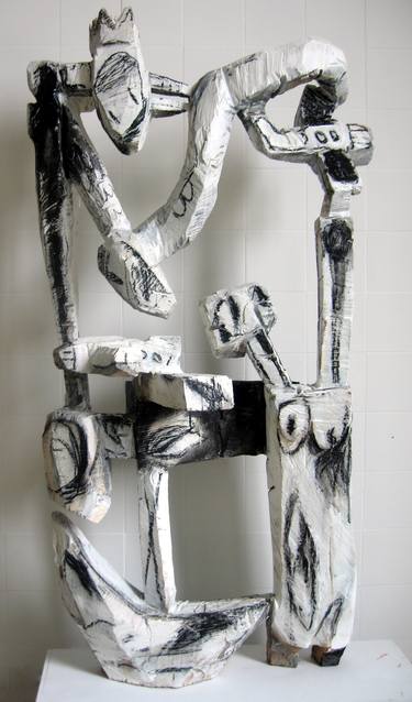 Original Abstract Sculpture by Terence Carr