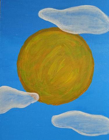 Painting "Zenith" Acrylic, Bright, Canvas thumb