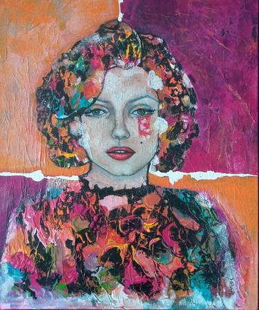 Original Pop Culture/Celebrity Paintings by Sylvie Oliveri