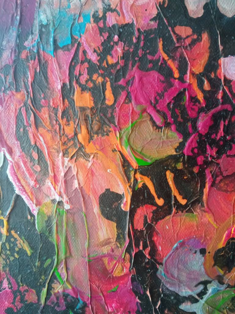 Original Abstract Expressionism Pop Culture/Celebrity Painting by Sylvie Oliveri