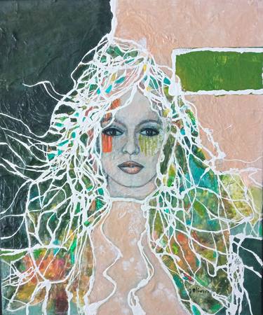 Original Abstract Expressionism Pop Culture/Celebrity Paintings by Sylvie Oliveri