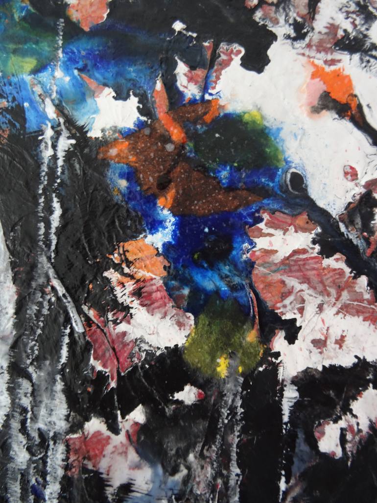 Original Abstract Expressionism Women Painting by Sylvie Oliveri