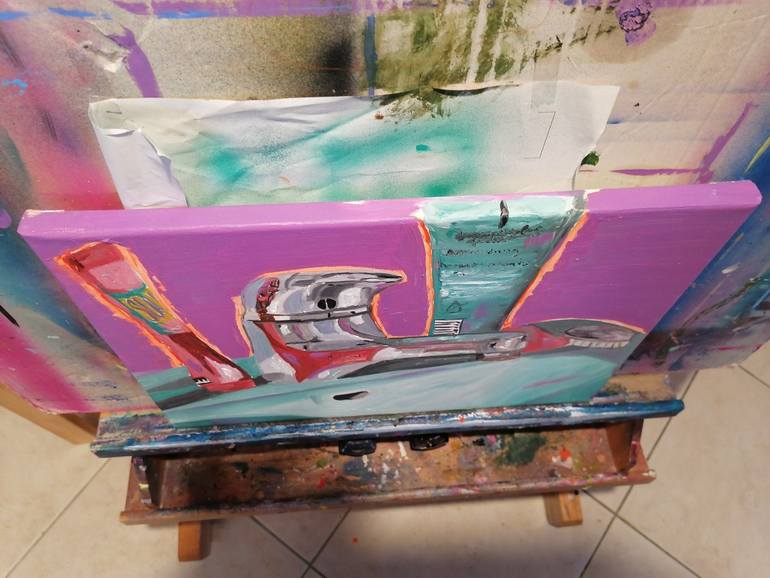 Original Expressionism Home Painting by Tamara Berger