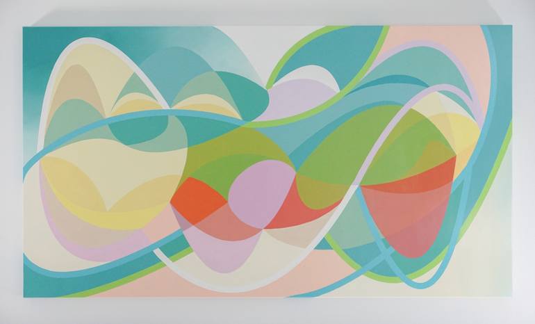 Original Abstract Expressionism Abstract Painting by Michelle Weddle