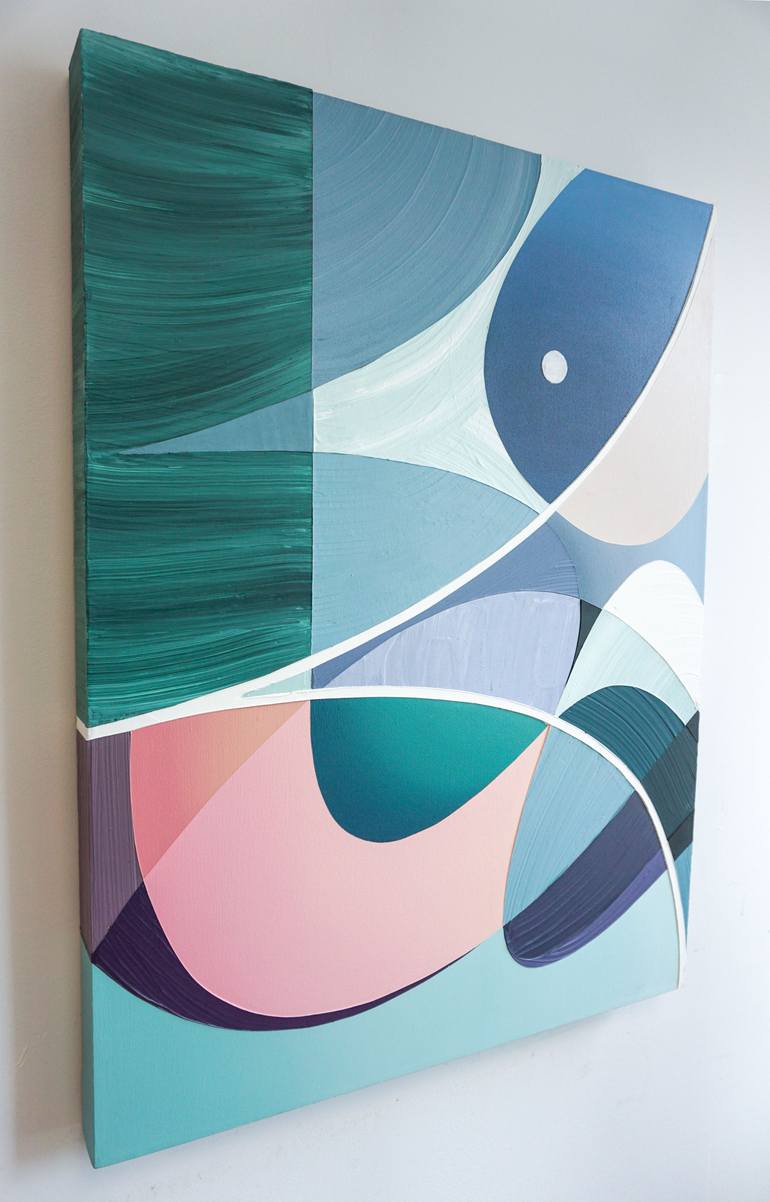 Original Expressionism Abstract Painting by Michelle Weddle