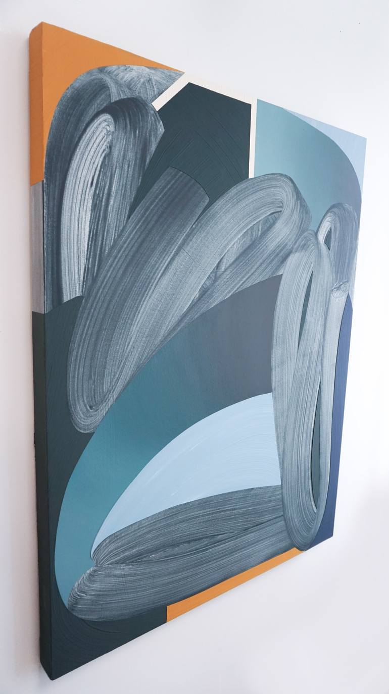 Original Abstract Expressionism Abstract Painting by Michelle Weddle