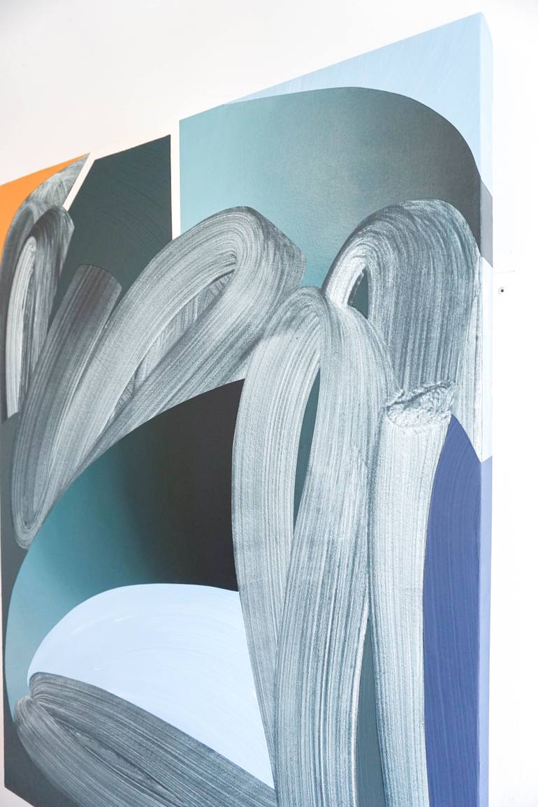 Original Abstract Expressionism Abstract Painting by Michelle Weddle