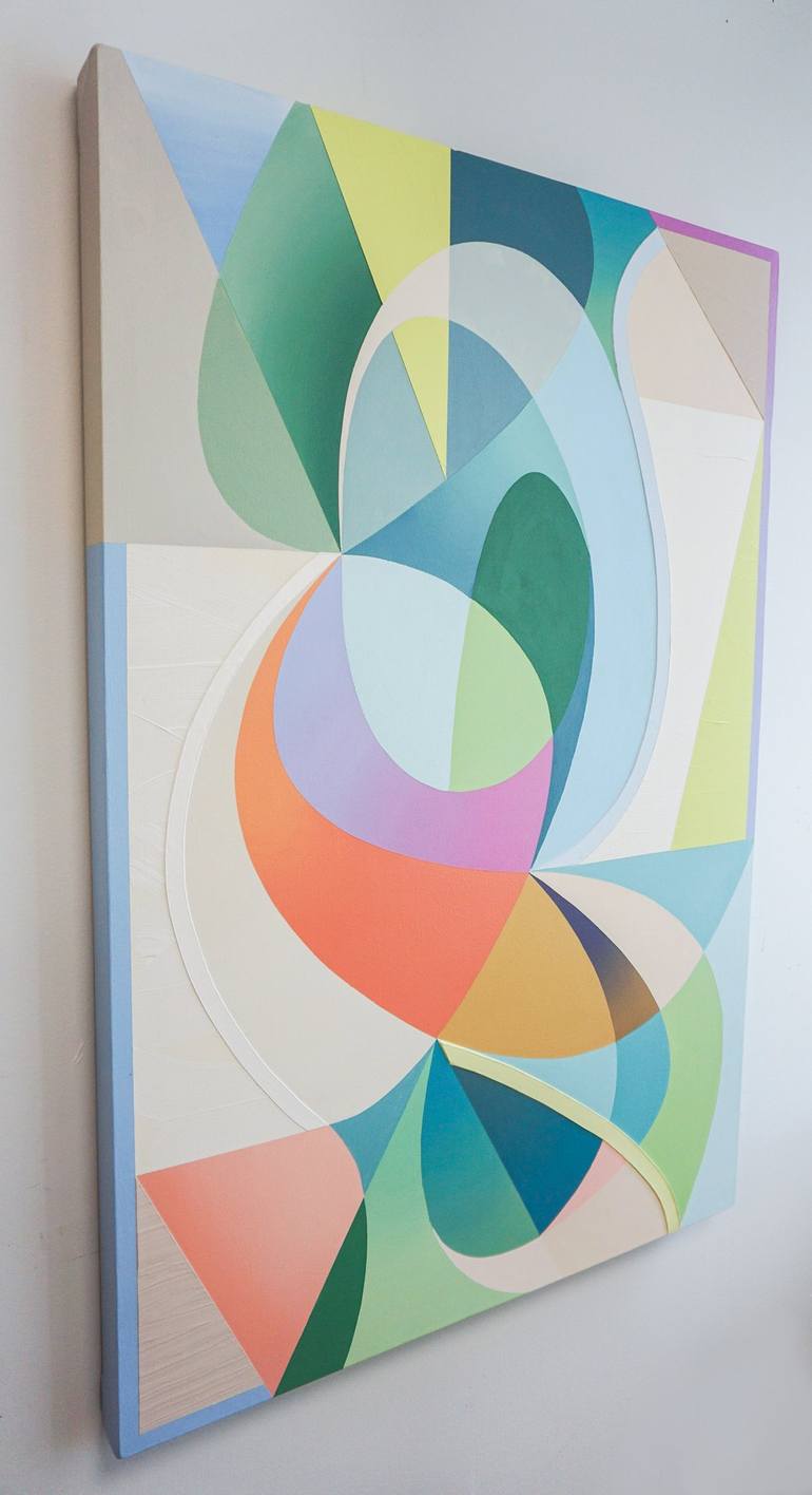 Original Modern Abstract Painting by michelle weddle