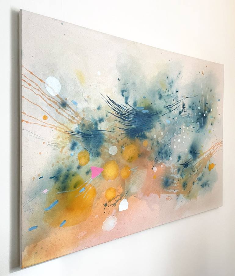 Original Abstract Painting by Sarah Rockower