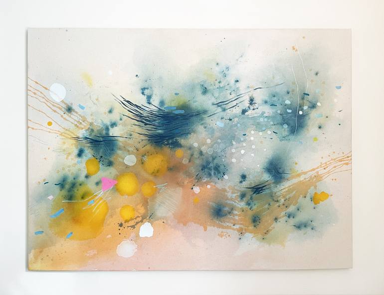 Original Abstract Painting by Sarah Rockower