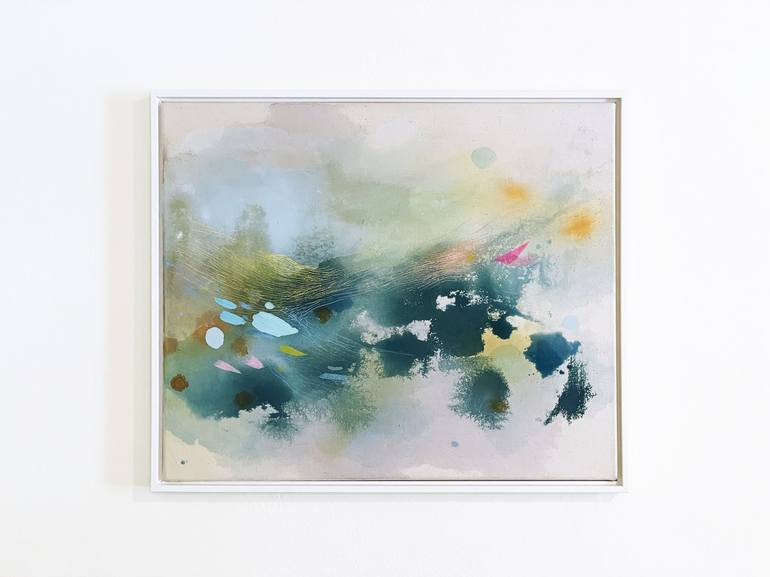 Original Abstract Painting by Sarah Rockower