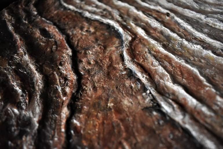 Original Abstract Expressionism Abstract Mixed Media by Kate Davitashvili