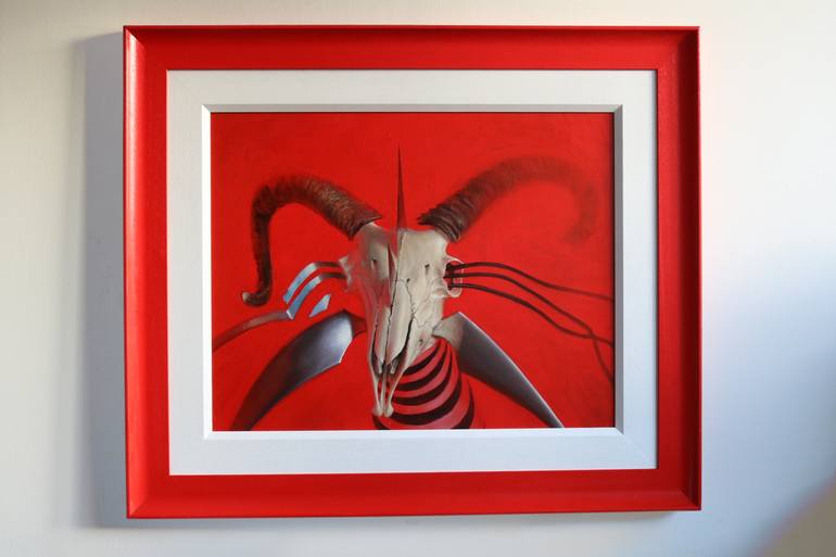 Original Conceptual Animal Painting by Jay Hurst