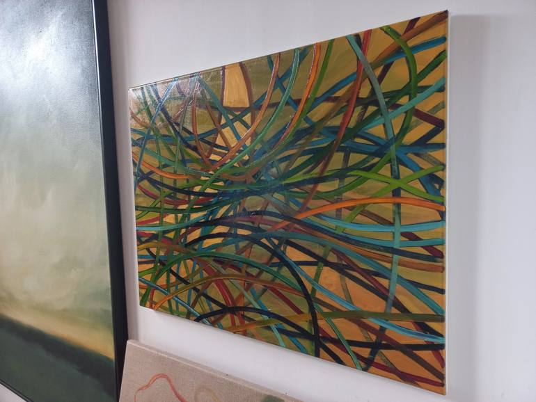 Original Abstract Painting by Jacco Hinke