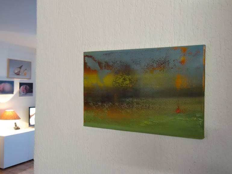 Original Abstract Landscape Painting by Jacco Hinke