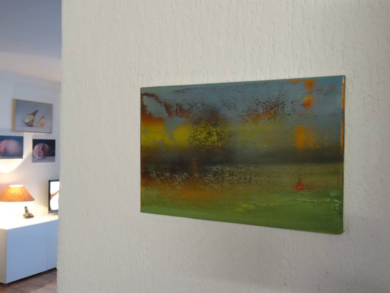 Original Abstract Landscape Painting by Jacco Hinke