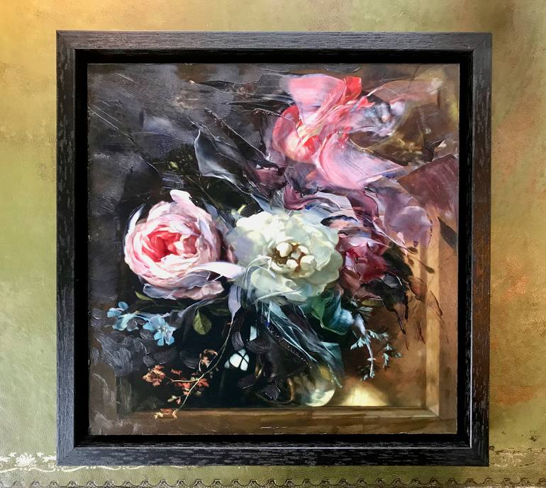 Original Abstract Still Life Painting by Jacco Hinke Schouten