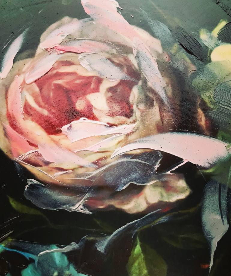 Original Abstract Still Life Painting by Jacco Hinke Schouten