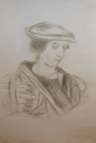 Portrait in silverpoint thumb