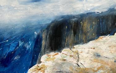 Original Abstract Landscape Paintings by Gunilla Tuvin