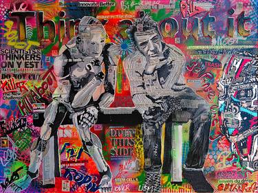 Print of Figurative Graffiti Paintings by Patrice Chambrier