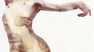 Original Figurative Nude Paintings by Flavia Cuddemi