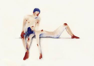 Original Figurative Body Paintings by Flavia Cuddemi