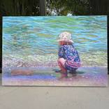 Beach baby by Dong Waverka