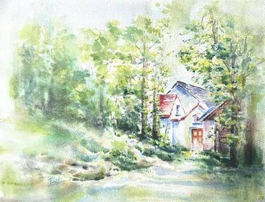 Original Contemporary Landscape Painting by Tania Aleksandrova