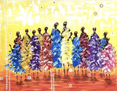 Print of Abstract Paintings by Rudolf Boateng